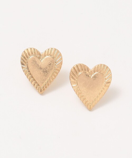 BEAUTY＆YOUTH UNITED ARROWS ピアス メタルハート ピアス レディース
