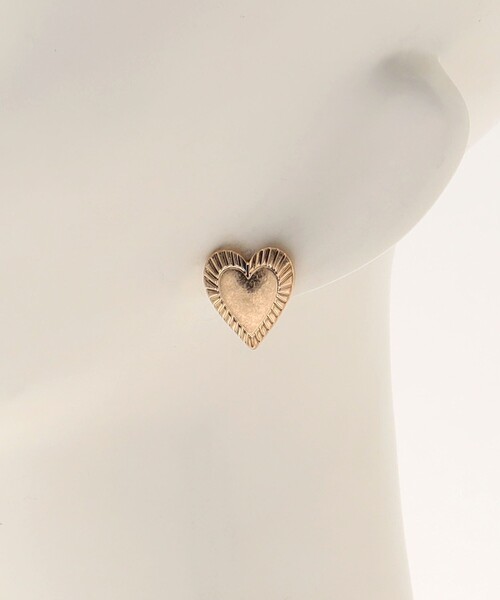 BEAUTY＆YOUTH UNITED ARROWS ピアス メタルハート ピアス レディース