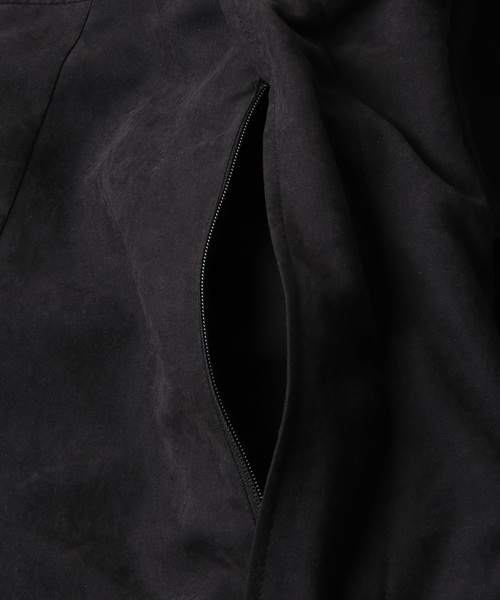 「Nilway」 ノーカラーコート LARGE アイボリー メンズ