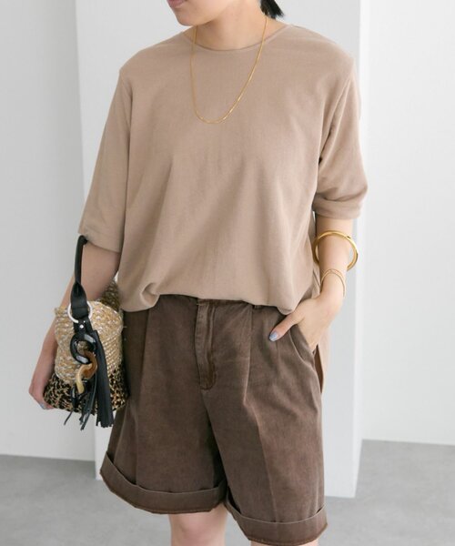 tシャツ 「綿100％」カットトップス「SUM1 STYLE(スミスタイル)」 レディース セール】《綿100％》カットトップス【SUM1 STYLE(スミスタイル