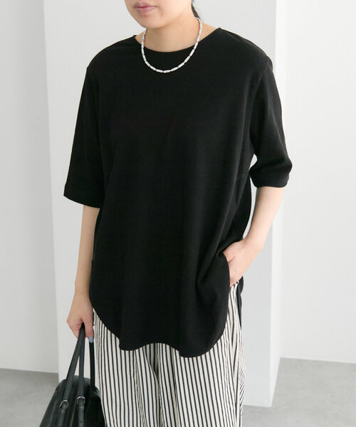tシャツ 「綿100％」カットトップス「SUM1 STYLE(スミスタイル)」 レディース ear PAPILLONNER tシャツ 「綿100％」カットトップス「SUM1