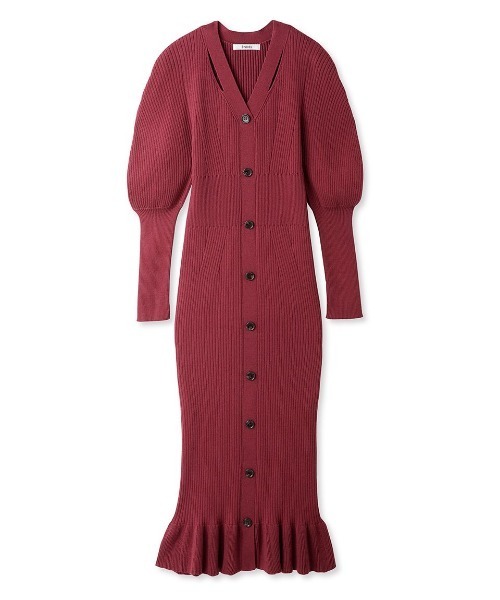 SNIDEL（スナイデル） ニットワンピース FREE ローズ レディース