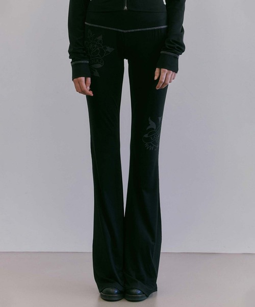 パンツ sculptor SCULPTOR パンツ 「Sculptor X Ed Hardy」 Flare Track Pants