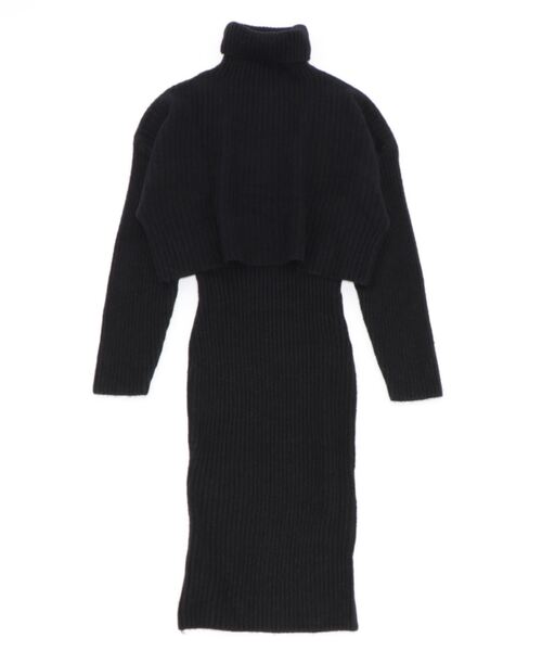 「Jasmine Grandiflorum」 コンビワンピース FREE グリーン レディース_画像2