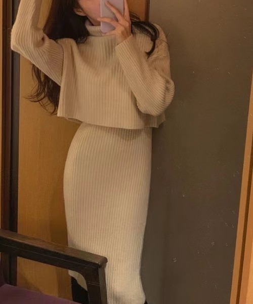 「Jasmine Grandiflorum」 コンビワンピース FREE グリーン レディース_画像8