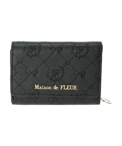 Maison de FLEUR 財布 Maison de FLEUR 財布 カラーモノグラムウォレット レディース