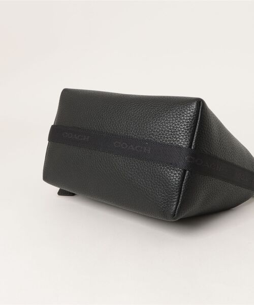 美品 COACH コーチ トラベルキット レザー ポーチ メンズ 本革 楽天市場】コーチ ポーチ メンズ COACH セカンドバッグ レザー