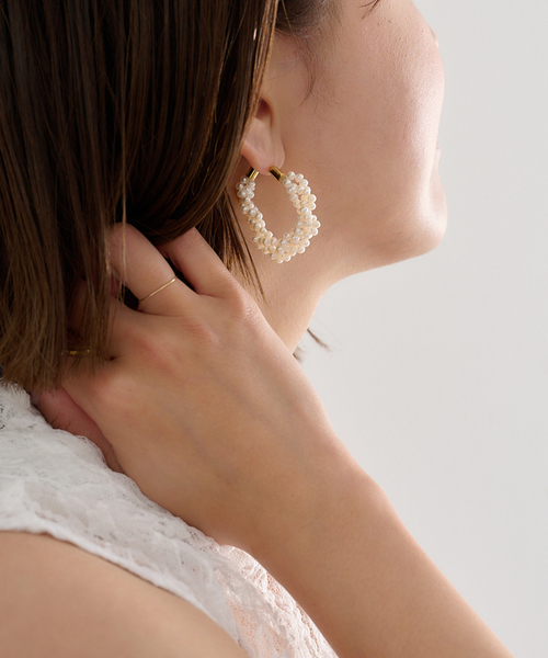 Jour Coutureピアス jour couture ピアス / Dimple.01 パールピアス レディース