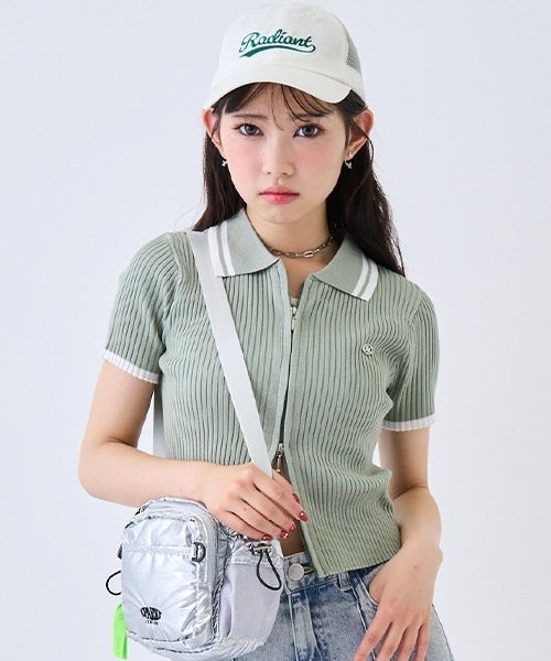 LOVETOXIC キャップ 帽子 「LTXC」チアロゴメッシュキャップ