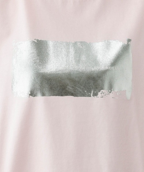 「GLOBAL WORK」 半袖Tシャツ LARGE ホワイト系その他 レディース