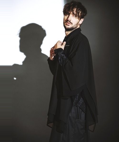 NO ID.（ノーアイディー） tシャツ 「NO ID.」Half Zip Reversible