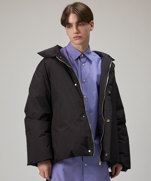 Lui's（ルイス） ダウンジャケット MEDIUM ブラック メンズ : ZOZOTOWN