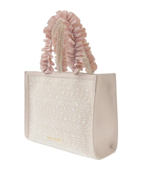 Maison de FLEUR（メゾンドフルール） トートバッグ LINTONツイード