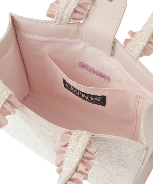 Maison de FLEUR（メゾンドフルール） トートバッグ LINTONツイード