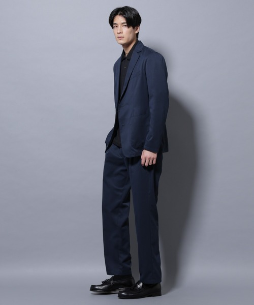 ナノユニバース　ツイル　セットアップ　L 楽天市場】LB.03／「Adaptation」ストレッチツイルセットアップ