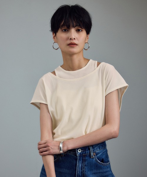SALON adam et rope'（サロン アダム エ ロペ） tシャツ 半袖 「WEB