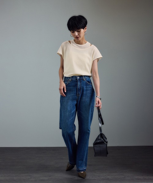 SALON adam et rope'（サロン アダム エ ロペ） tシャツ 半袖 「WEB