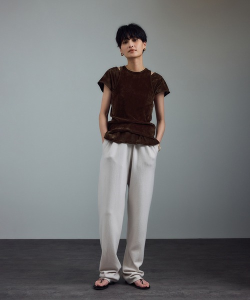 SALON adam et rope'（サロン アダム エ ロペ） tシャツ 半袖 「WEB