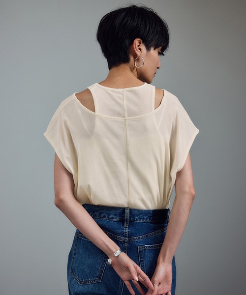 SALON adam et rope'（サロン アダム エ ロペ） tシャツ 半袖 「WEB