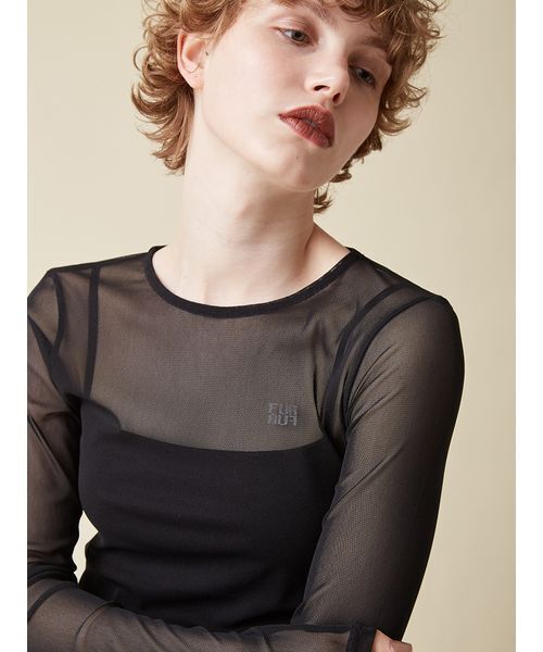 FURFUR（ファーファー） tシャツ ロゴシアープルオーバー レディース
