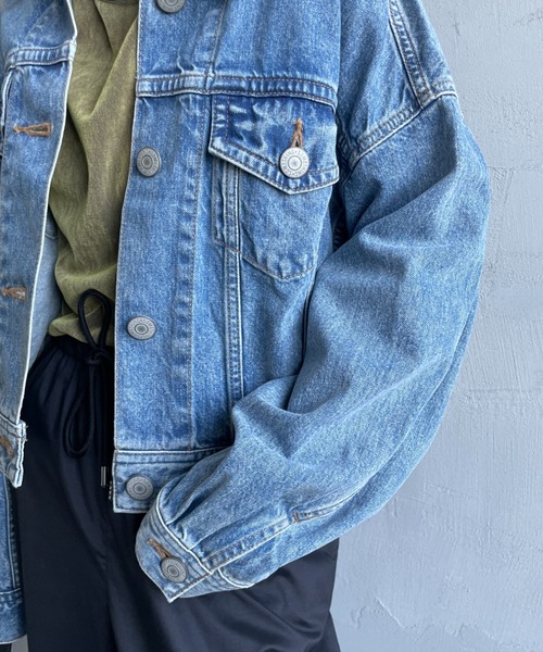 SOMETHING 「SOMETHING」 デニムジャケット F ライトインディゴ