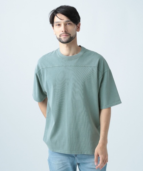 「BAYFLOW」 半袖Tシャツ LARGE イエロー メンズ