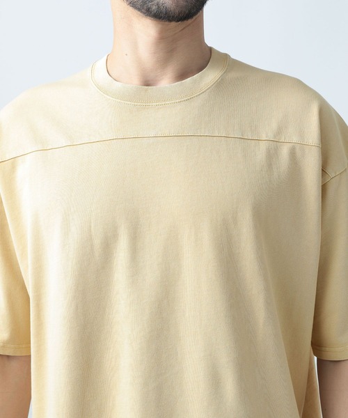 「BAYFLOW」 半袖Tシャツ LARGE イエロー メンズ