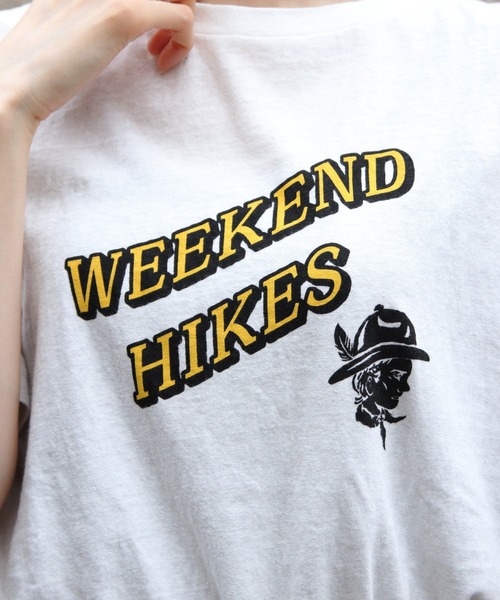 tシャツ THE SHINZONE/シンゾーン　ウィークエンドハイクTEE　WEEKEND HIKES TEE　25AMSCU13 レディース THE SHINZONE tシャツ SHINZONE/シンゾーン ウィークエンド