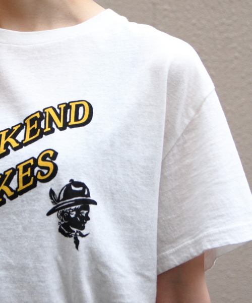 tシャツ THE SHINZONE/シンゾーン　ウィークエンドハイクTEE　WEEKEND HIKES TEE　25AMSCU13 レディース 8月中旬お届け】WEEKEND HIKES TEE – Shinzone