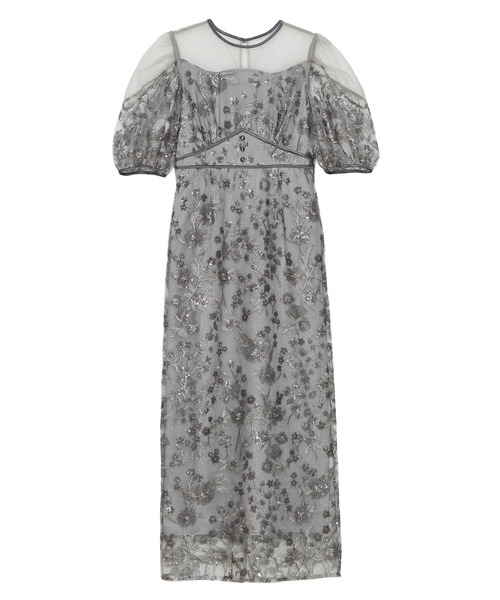 Leja（レジャ） ドレス 「LEJA」フラワーディテールパフスリーブI