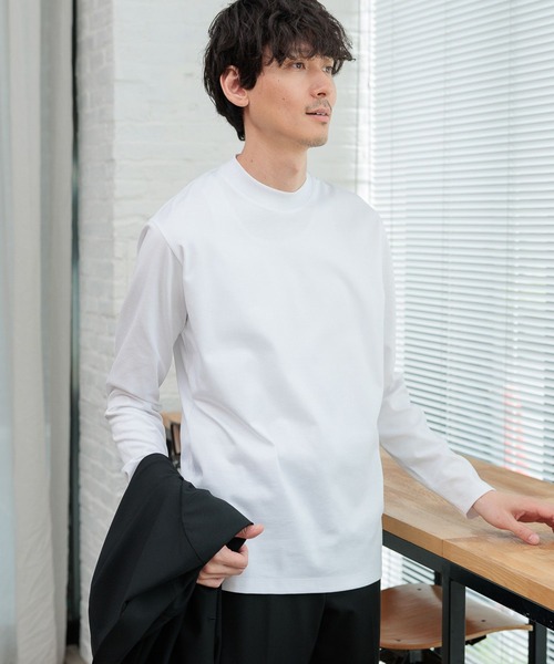 「GLOBAL WORK」 長袖Tシャツ SMALL ブラック メンズ