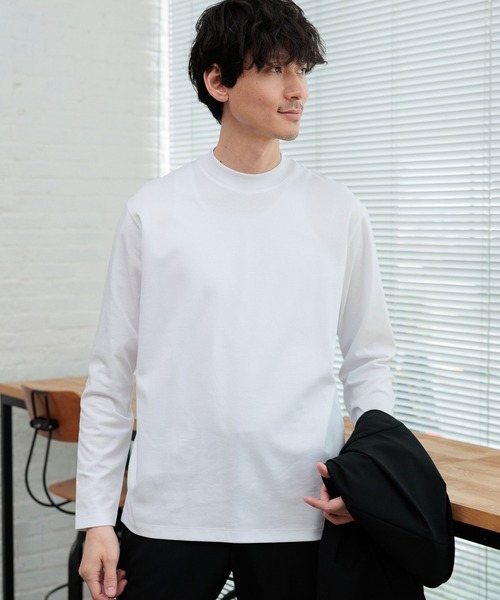 「GLOBAL WORK」 長袖Tシャツ SMALL ブラック メンズ