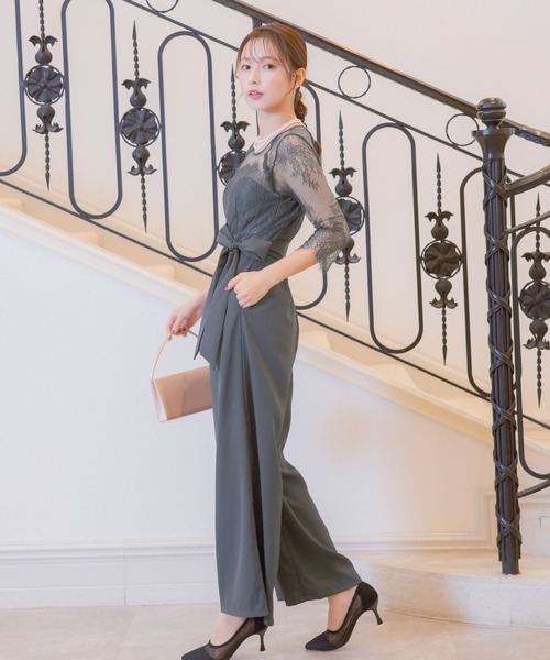Retica（レティカ） パンツドレス パーティードレス パンツスタイル