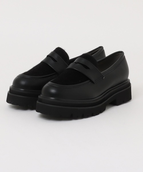 archives（アルシーヴ） ローファー ハラコアソート厚底ローファー