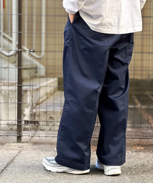 「Java」 チノパンツ SMALL ネイビー レディース