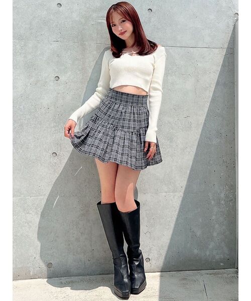 r.s.yさま RESEXXY ニット セーター ナローストラップニットトップス レディース