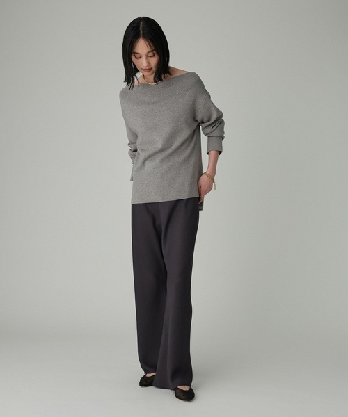 BABYLONE（バビロン） ニット セーター オフショルハイゲージプル