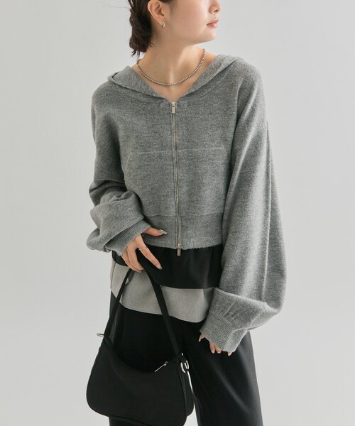 mystic パーカー フーディーニットパーカー レディース : ZOZOTOWN