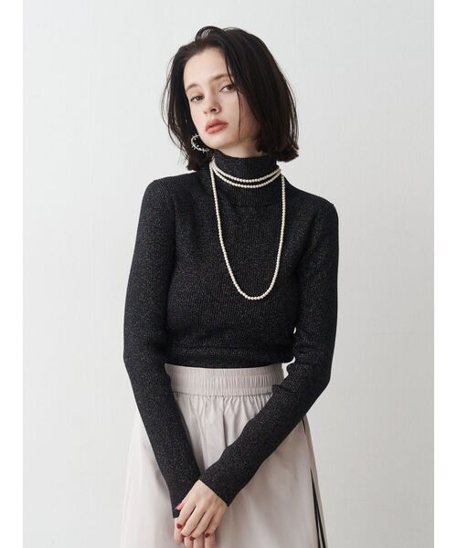 jouetie（ジュエティ） ニット セーター ベーシックカラーハイネック