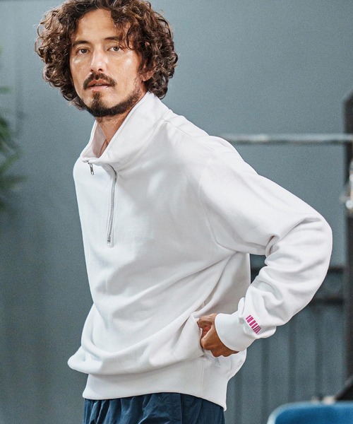 felkod（フィルコッド） トレーナー スウェット msw1752-Half Zip