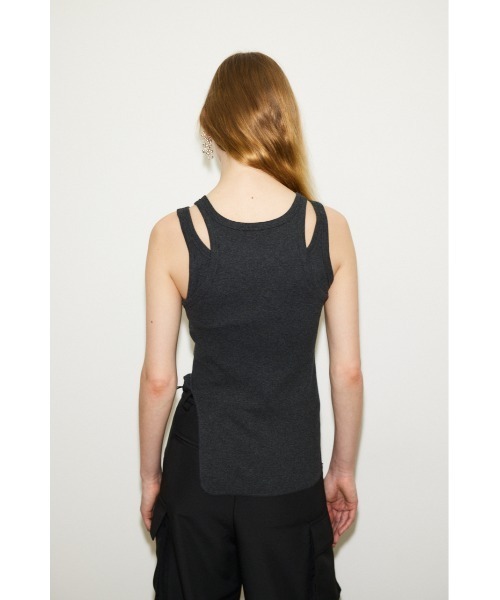 「THROW by SLY」 ノースリーブトップス FREE ダークグレー レディース_画像5