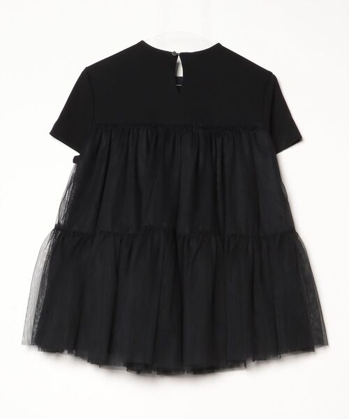 「TSURU by Mariko Oikawa」 半袖カットソー 36 ブラック レディース_画像2