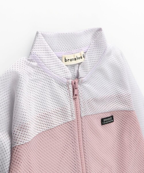 「branshes」 「KIDS」ジップアップブルゾン 150 ブルーグレー キッズ_画像2