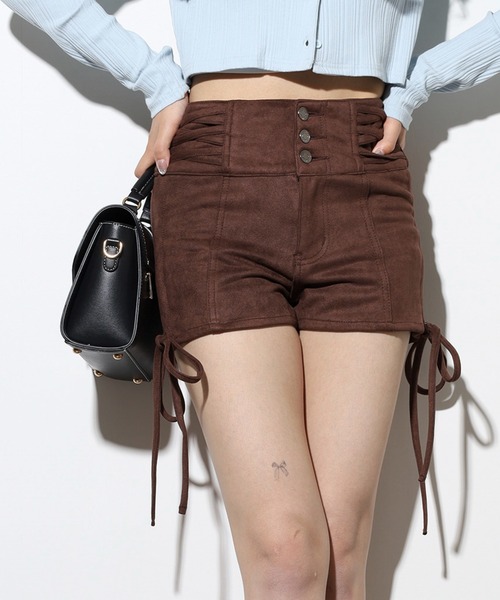 WORKS パンツ スェードショートパンツ レディース : ZOZOTOWN Yahoo!店