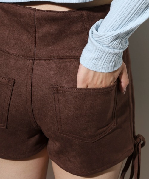 WORKS パンツ スェードショートパンツ レディース : ZOZOTOWN Yahoo!店