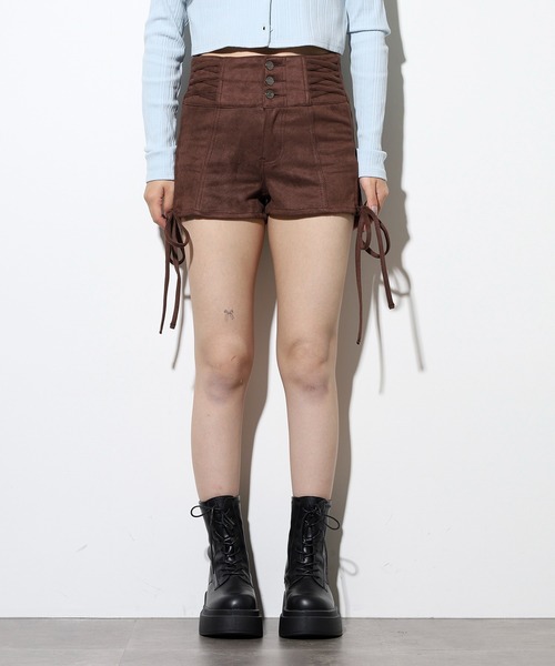 WORKS パンツ スェードショートパンツ レディース : ZOZOTOWN Yahoo!店