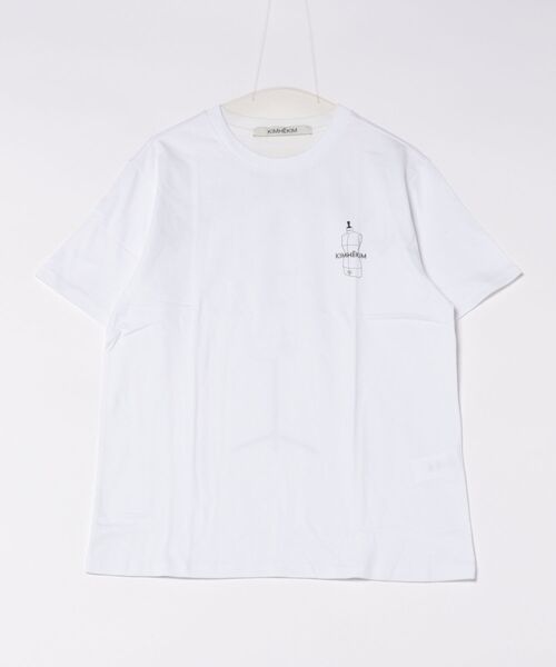 ま*ん様 kimhekim Tシャツ KIMHEKIM(キムヘキム) 2026SS KIMHEKIM HEART T-SHIRT KHK-JS022-BK
