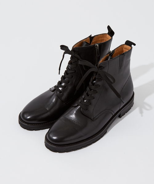 alfredoBANNISTER」 レースアップブーツ 40 ブラック メンズ