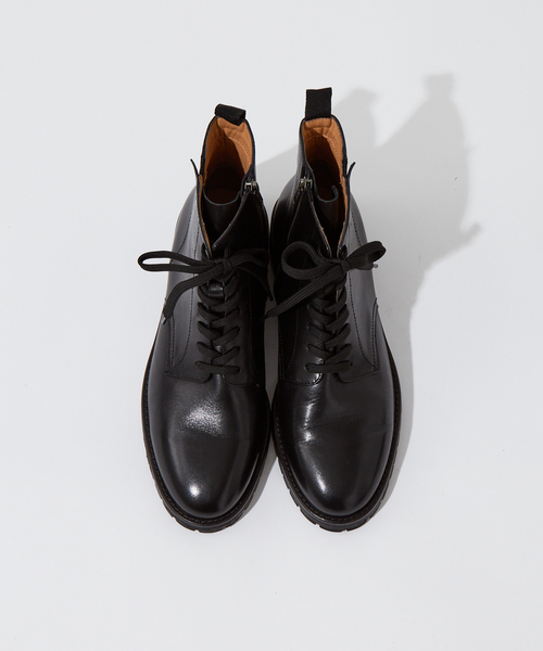 alfredoBANNISTER」 レースアップブーツ 40 ブラック メンズ
