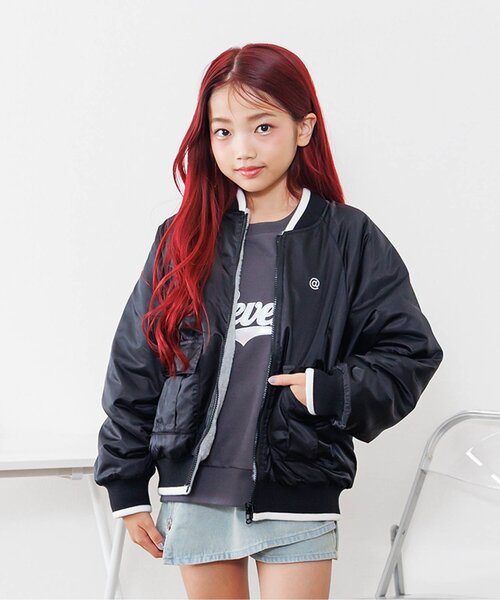 algy（アルジー） ブルゾン アウター リバーシブルブルゾン キッズ